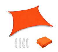 Shade Sails Sun Shade Sail Suncreen Autoter auvent Rectangle Sunshade étanche Sunshade Net Couvercle UV Bloc de la Nuance