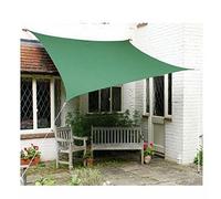 Shade Sun EMPRÉPERSE Sails Rectangle 2x3m, Tissu de Parapluie étanche auvent auvent auvent 98% Bloc UV Garden extérieur Péronie de Gazebo Pergola avec Corde Libre - Vert foncé