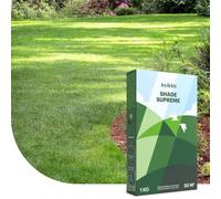 Shade Supreme - Semences de gazon pour l’ombre - 1 kg pour 50 m² - Il crée un gazon dense - Prévient la formation de mousse dans votre pelouse - Avec enrobage pour une germination optimale
