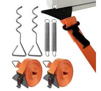 SHADEPLUS Store tempête, sangle d'auvent pour protection contre les tempêtes, 2 méthodes de connexion pour camping-cars