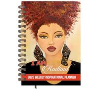 Shades of Color Agenda hebdomadaire inspirant 2026 « I Am Radiant »