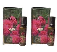 Shadha Concentrated Perfume Oil 6ml - Pack of 2 | Long Lasting Roll-On Attar | Alcohol Free Fragrance for Men & Women