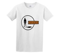 Shado Retro UFO Sci FI Gerry Anderson TV Show Unisex T-Shirt Mens White Men Tees S