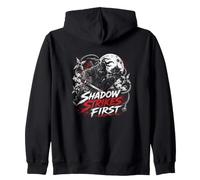 Shadow Attaque pour la première Fois Un Ninja et Un Guerrier furtifs Sweat à Capuche