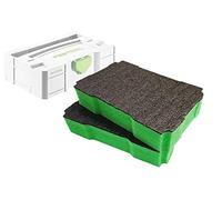 Shadow Foam Easy Peel Mini Systainer Insert [Lot de 2] pour Systainers Festool et Tanos | Mousse personnalisable pour systèmes modulaires | Idéal pour les organiseurs Lean (50 mm, vert)