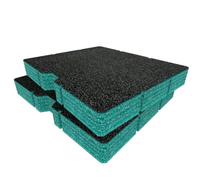 Shadow Foam Insert pour tiroir Toughbuilt StackTech 3 XL - Inserts en mousse à faire soi-même pour organisation de boîte à outils - Boîtes à outils et systèmes de rangement d'outils - Lot de 2 - Bleu