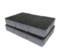 Shadow Foam Inserts compatibles avec DeWalt ToughSystem 2.0 Chargeur Box Gris 50 mm