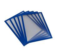 Shadow Foam Lot de 5 cadres magnétiques pour porte-documents, pour signalisation intérieure, format A5, A4, A3 (bleu, A5)
