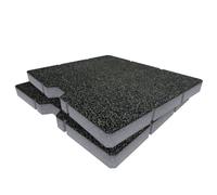 Shadow Foam Lot d'inserts compatibles avec tiroirs 3 XL | Découpez et décollez la mousse pour organiser la boîte à outils (gris, 30 mm)
