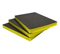Shadow Foam Multi-Packs - Lot de 3 : 600mm x 420mm x 50mm | Mousse à découper et à peler pour les boîtes à outils, coffres à outils, flight cases et rangement d'outils
