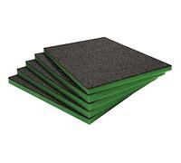 Shadow Foam Multi-Packs - Lot de 5 : 600mm x 420mm x 30mm | Mousse à découper et à peler pour les boîtes à outils, coffres à outils, flight cases et rangement d'outils