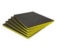 Shadow Foam Multi-Packs - Lot de 5 : 600mm x 420mm x 30mm | Mousse à découper et à peler pour les boîtes à outils, coffres à outils, flight cases et rangement d'outils