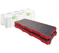 Shadow Foam Systainer SYS3 Lot de 2 inserts en mousse XXL pour systainers Festool et TANOS SYS3 XXL | Organisation d'outils, Kaizen, 5S, boîtes de rangement et de rangement (50 mm, rouge)
