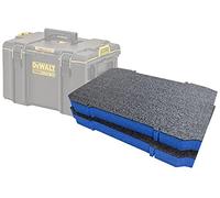 Shadow Foam ToughSystem 2.0 Lot de 2 inserts en mousse pour boîtes à outils DeWalt ToughSystem 2.0 | Organisation d'outils, Kaizen, 5S, Boîtes de rangement et de rangement (50 mm, bleu)