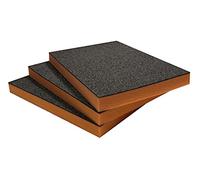 Shadow Foam Value Packs - Lot de 3 : 600mm x 420mm x 50mm | Mousse à découper et à peler pour les boîtes à outils, coffres à outils, flight cases et rangement d'outils