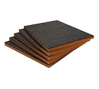 Shadow Foam Value Packs - Lot de 5 : 600mm x 420mm x 30mm | Mousse à découper et à peler pour les boîtes à outils, coffres à outils, flight cases et rangement d'outils