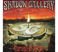 Shadow Gallery - Carved In Stone - Red/Black Splatter [Vinyl Lp] Black, Colored Vinyl, Red