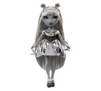 RAINBOW HIGH Shadow High Luna Madison - Poupée Mannequin Camaïeu de Gris 28cm, Cheveux et Tenue Noirs, Sac À Main Élégant, Cadeau Mignon pour Les Enfants de 4 à 10 Ans