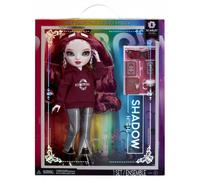RAINBOW HIGH Shadow High Series 3 - Scarlett - Poupée Mannequin Bordeaux - Tenue à la Mode et + de 10 Accessoires de Jeu Colorés - Idéal pour Les Enfants de 4 à 12 Ans et Les Collectionneurs