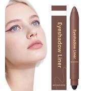 Shadow Liner 2 in 1 Eyeliner Eyeshadow Smudge-proof & Waterproof, Nelaborate Eye Shadow, Eyeliner for Mature Women Gel (Bronze)