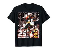 Shadow The Hedgehog 25 Years Anniversary Distressed Vintage T-Shirt