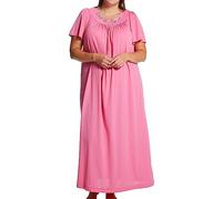 Shadowline Chemise de Nuit pour Femme, Rose Rose, 3X, Rose (Rosy), 3X