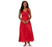 Shadowline Chemises de Nuit élégantes pour Femme, Rouge, L
