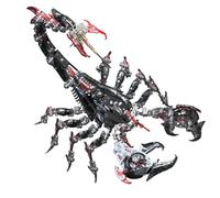 Shadowstrike - Scorpion - Kit de modélisation 3D en métal - 1073 pièces - Robot mécanique - Scorpion DIY - Puzzle en métal avec articulations mobiles - Modèle futuriste en métal pour collectionneurs
