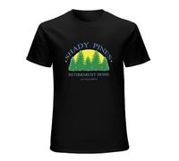 Shady Pines Retirement Home T-Shirt Tee Funny Golden TV Show Retro Vintage Crew Neck Unisex Short Sleeve T-Shirt XXL