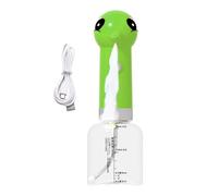 Shaersu Distributeur de mousse électrique pour chien - Flacon mélangeur de shampooing pour le nettoyage - Pulvérisateur de douche rechargeable pour animaux de compagnie pour salle de bain et baignoire