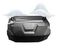 Shaersu Haut-parleur sans fil pour musique, caisson de basses avec son surround - Outil de divertissement pour salon, cuisine, camping-car, voyages pour adultes et adolescents