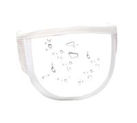Shaersu Muselière pour Chat - Masque Respirant pour éviter Les morsures et Les mutuelles - Casque Transparent pour Animal de Compagnie, Chien, Chiot, Petit Animal