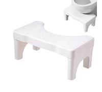 Shaersu Repose-Pieds pour Toilettes, tabourets de Toilettes antidérapants, Outils de Squat, tabourets de Toilettes pour Adultes, tabourets Portables et Peu encombrants pour, Personnes âgées