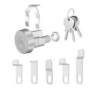 Shaersu Serrure De Boite Aux Lettres Avec Clés,En De Zinc Avec 3 Clés - Fournitures Pour Balcon Jardin Entrée Cour Terrasse Allée Extérieure