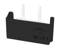 Shaersu Support mural pour routeur WiFi avec trou de refroidissement inférieur, boîte de rangement pour routeur WiFi, support mural en ABS, boîte de montage murale pour routeurs de style minimaliste
