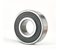 SHAFACIAL Roulements à Billes à Gorge Profonde 2 pièces/lot 6202-2RZ roulements de Moteur de précision à Grande Vitesse roulements à Billes 6202-2RZ 6202-2RZ 15 * 35 * 11mm 15 * 35 * 11