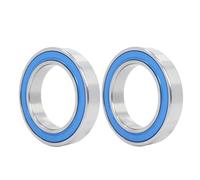 SHAFACIAL roulements Hybrides en céramique 24377 roulement en céramique Hybride 24x37x7mm moyeu de vélo ABEC-1 24377RS roulements à Billes Si3N4 24377-2RS MR24377 H7 2RS(2PC)