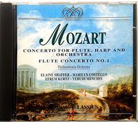 Shaffer - MozartCon.Flute,Harp&Orch. [Import]