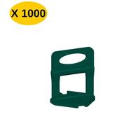SHAFFER PRO - 1 000 croisillons autonivelants 2 mm pour nivellement carrelage