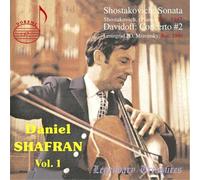 SHAFRAN DANIEL (cello) - Oeuvres de Chostakovitch/ Davidoff, Vol.1