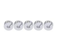 Shaft Collar 5PCS Set | 4910 Series Aluminum Alloy Clamp Style Collars | Non - Damaging Fixing for Robots/Engineering Equipment/Axles | Design 4910-0816 - 0006 & 4910-0818 (4910-0816-0006)