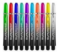 Shaft Harrows Supergrip Fusion Médium Noir/Aqua Multicolore G