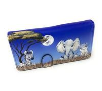 Shag Wear Babies of Africa Portefeuille Femme Bleu Taille L, bleu, Large, Moderne