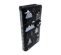 Shag Wear Life's Better in the Mountains Grand portefeuille pour femme Noir, noir, Moderne