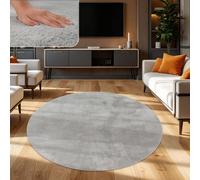 Shaggy Tapis Haut Poil Peluche Unis Modern