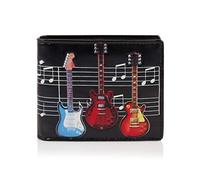 Shagwear Porte-feuille pour homme : différentes couleurs et formes : - - E-Gitarre Schwarz/ Electric Guitars,