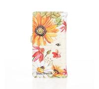 SHAGWEAR Porte-monnaie pour femme et fille, Jaune tournesol, 2 x 19 x 10 cm