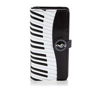 Shagwear Portefeuille pour jeune femme Différentes couleurs et modèles - multicolore - Geldbörse Symphonie für Klavier Schwarz/ Piano Symphony,
