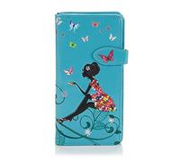 Shagwear Sac à main pour femme Grand Papillon Oasis Aquamarine / papillon Oasis