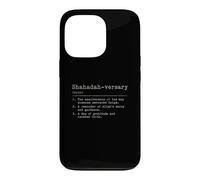 Shahadah-versaire Nom Musulman Convertir Définition Coque pour iPhone 13 Pro